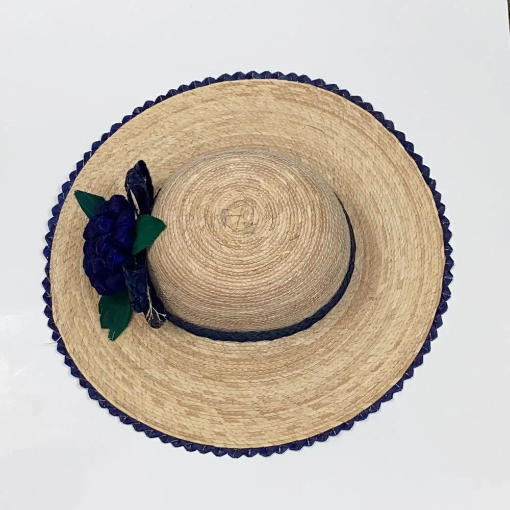 Handmade Straw Women Mexican Hat